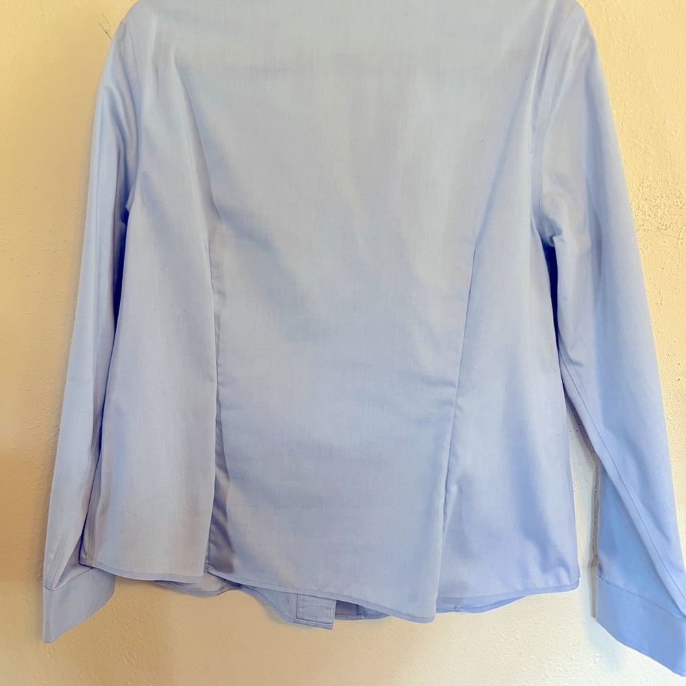 Anne Klein Sky Blue Shirt - Picture 2 of 3